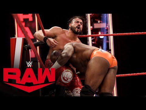 Andrade vs. Apollo Crews – United States Championship Match: Raw, April 27, 2020