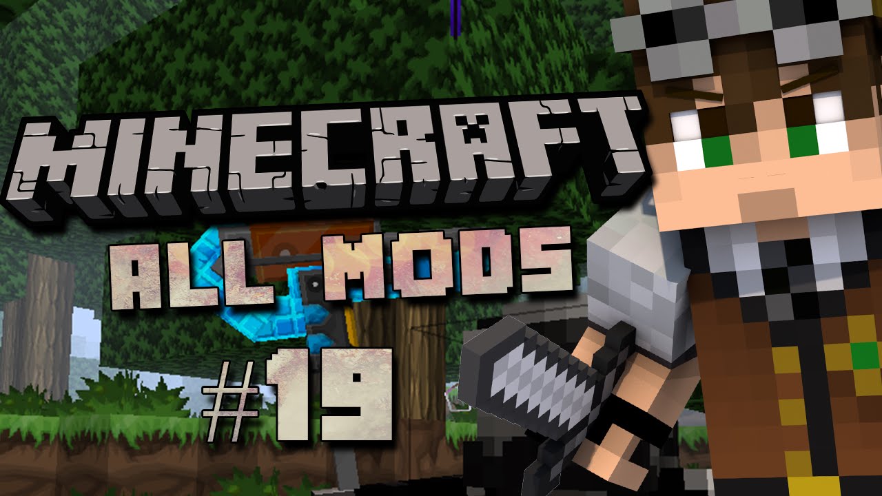MINECRAFT ITA MOD - ALL MODS 1.10.2 - PICCONE OP ! #19 minecraft minigames to build