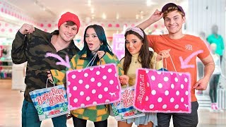 Shopping for our Boyfriends at Girly Stores Challenge 🎀