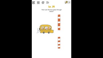 How can the bus pass through there level 29 Brain Test Game #gameplay #gaming #game