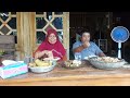 Sambal jantung pisang  habis kerja masak dan makan sama bapak