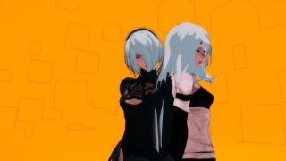 【MMD】Matryoshka  マトリョシカ【2B ・A2】  [NieR: Automata]