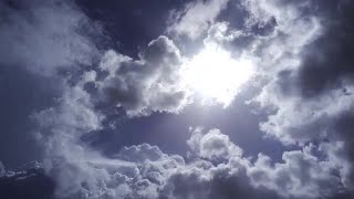 Dark Rain Clouds Moving Slowly Stock Video