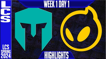 DIG vs IMT Highlights | LEC Winter 2024 Week 1 Day 1 | Dignitas vs Immortals