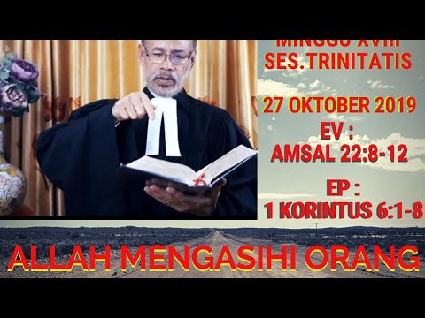 Allah Mengasihi Orang Yang Suci Hatinya Amsal 22 8 12 Youtube