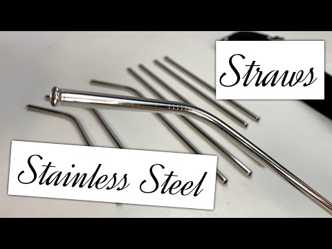 Stainless Steel Straws Set Review