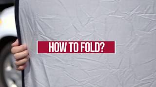 Short Video How to Fold Autoamerics Best Car Windshield Sunshade in 4 Simples Steps