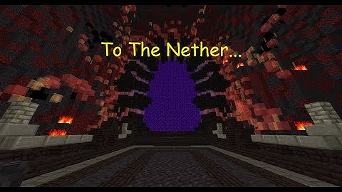 TO THE NETHER!!! Minecraft hardcore PART 4