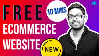 How to Make an eCommerce Website in 10 Mins [Free] 😉🛒✨