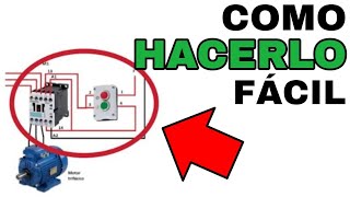 ⭕circuito de MARCHA PARADA AUTORETENCION  ENCLAVAMIENTO  electricidad