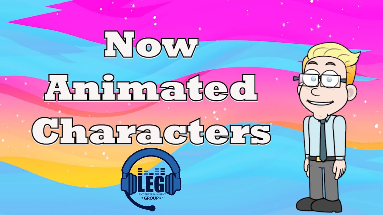 NEW Animated Character Videos -- Lenz Entertainment Group - YouTube