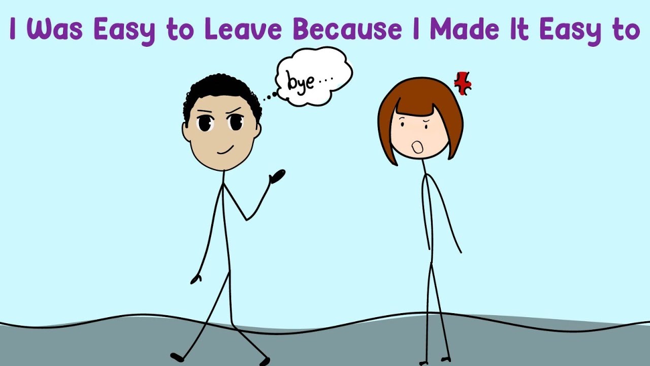Мне было легко уйти... Потому что я сделал так, чтобы мне было легко остаться