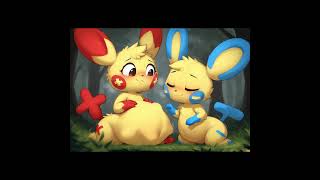 Pokemon vore (Plusle & Minun animation)
