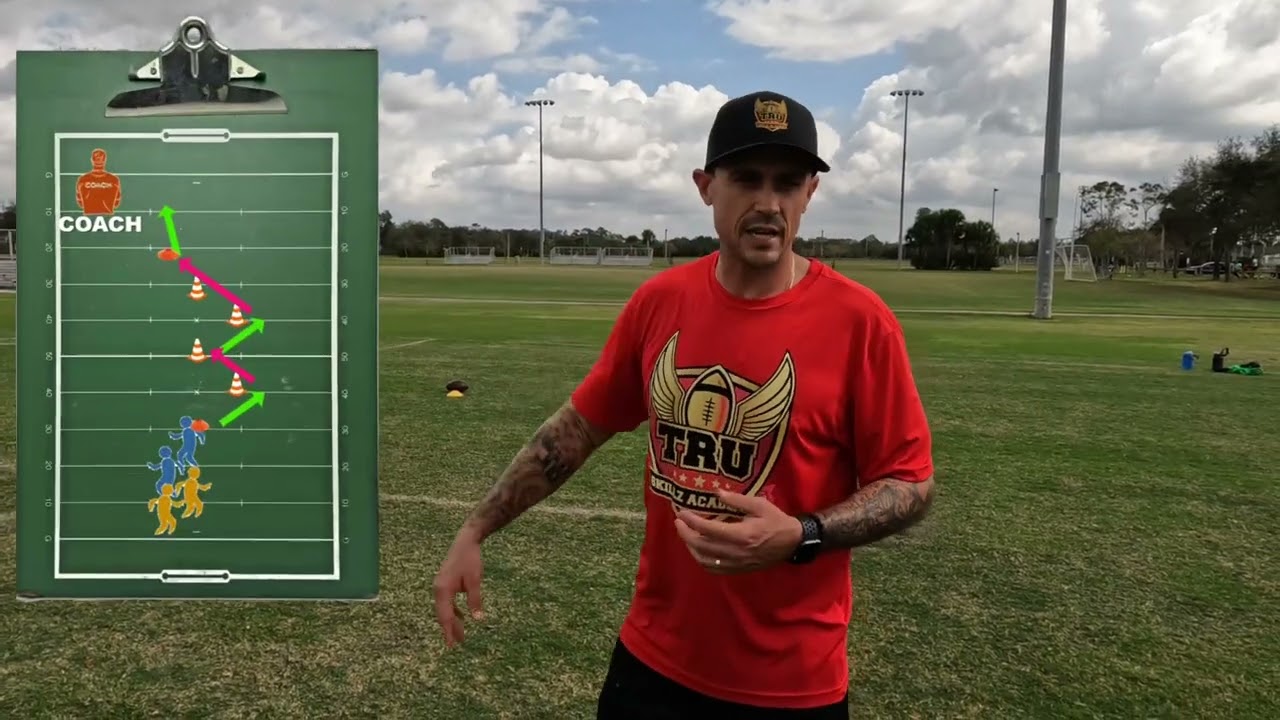 Flag Drillz w/ TRU Skillz - ZigZag Drill