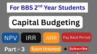Evaluation Method of Projects II Evaluation Methods of Capital Budget II