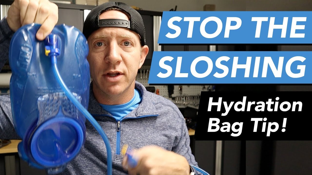 Stop the Sloshing Hydration Pack Tip for Trail and Ultra Runners