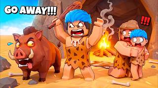 NABUHAY AKO SA PANAHON NG CAVE MAN  Roblox  Unga Bunga