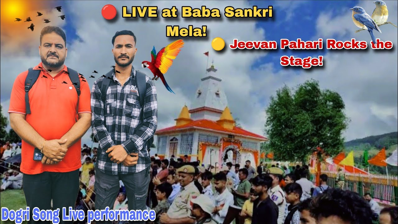 Baba Sankri Mela LIVE Performance by FAMOUS Jeevan Pahari Singer