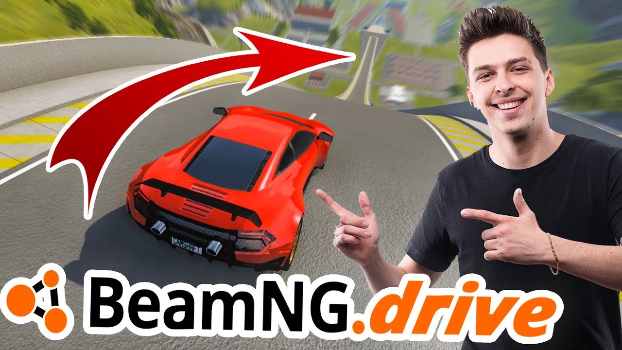 LAMBO VS SKOKANSKÝ MŮSTEK| BeamNG.drive