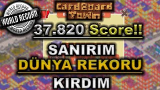 SANIRIM DÜNYA REKORU KIRDIM [ 37.820 Skor]  • Cardboard Town
