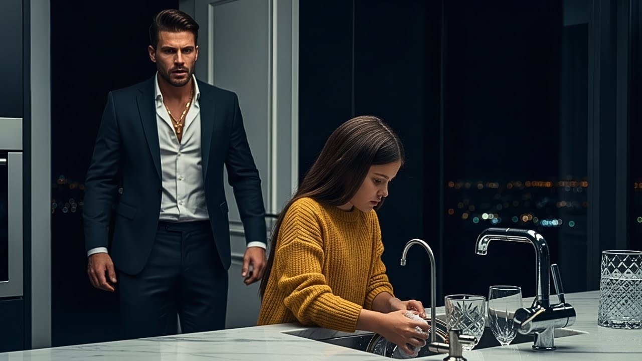 Mafiaboss sieht die Tochter der Magd um 2 Uhr putzen – die Wahrheit ihrer blauen Flecken trifft i