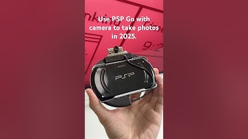 Use PSP Go with camera to take photos in 2025 #retrogaming #pspgo #playstation