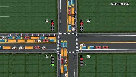 Smart Control of Traffic Lights using AI - Demo
