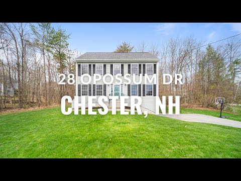 28 Opossum Dr, Chester, NH home video tour