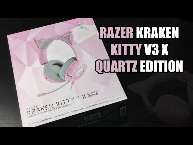 Детские наушники Razer Kraken Kitty V3 X (white)
