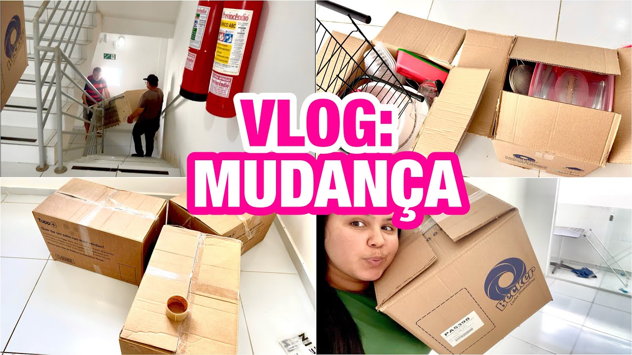 VLOG: DIA DE MUDANÇA PARA O AP NOVO 📦