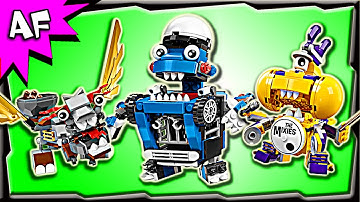 Lego Mixels MAX Series 7: MCPD, Medivals, Mixies Stop Motion Build Review
