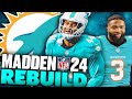 Chop robinson miami dolphins rebuild madden 24 franchise