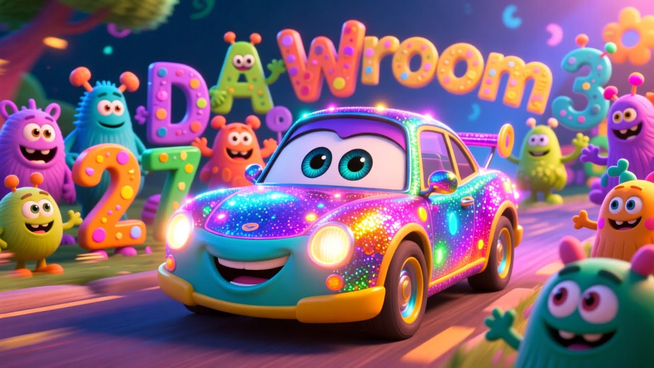 Magic Car ABC Journey 🚗🔤 Fun Alphabet Song | Toddler Learning Adventure