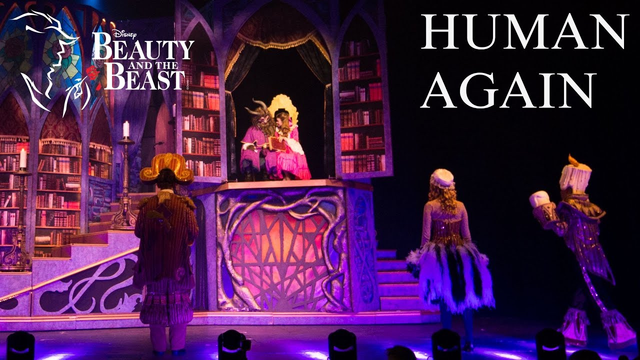 Beauty And The Beast Live Human Again Youtube