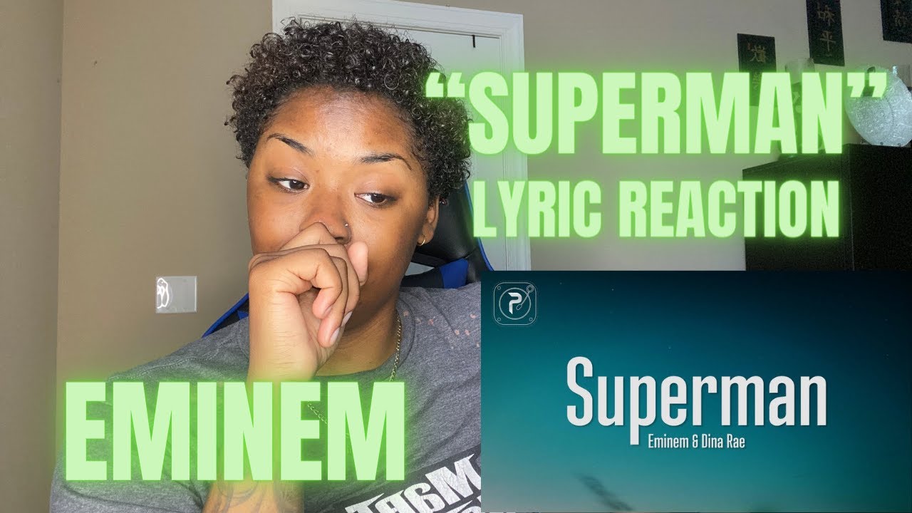 First Time Hearing "Superman" Eminem REACTION | HE NAME DROPPED!!