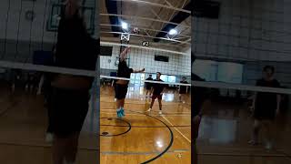 am i the best passer?? #volleyball #pov