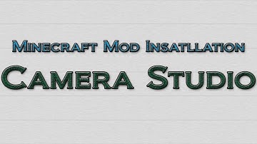 Minecraft 1.3.2 - How to install Camera Studio Mod (OUTDATED)