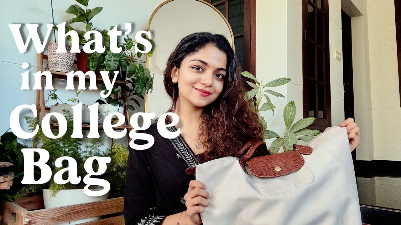 What’s in my College Bag | Hansika Krishna