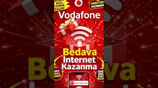 VODAFONE 3GB BEDAVA İNTERNET KAZANMA! Hediye İnternet Kazan 2026