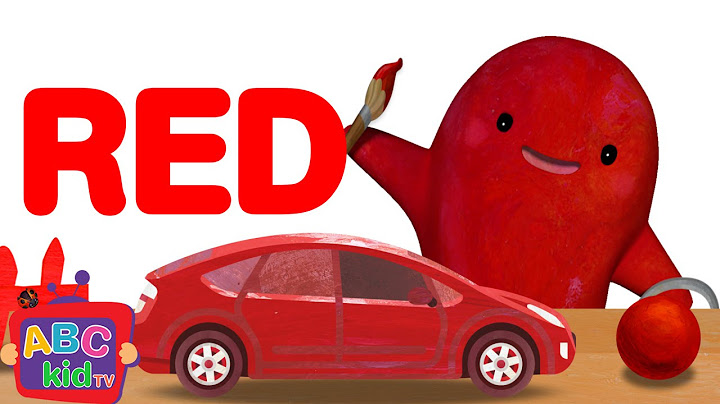 Color Song - Red | CoCoMelon Nursery Rhymes & Kids Songs