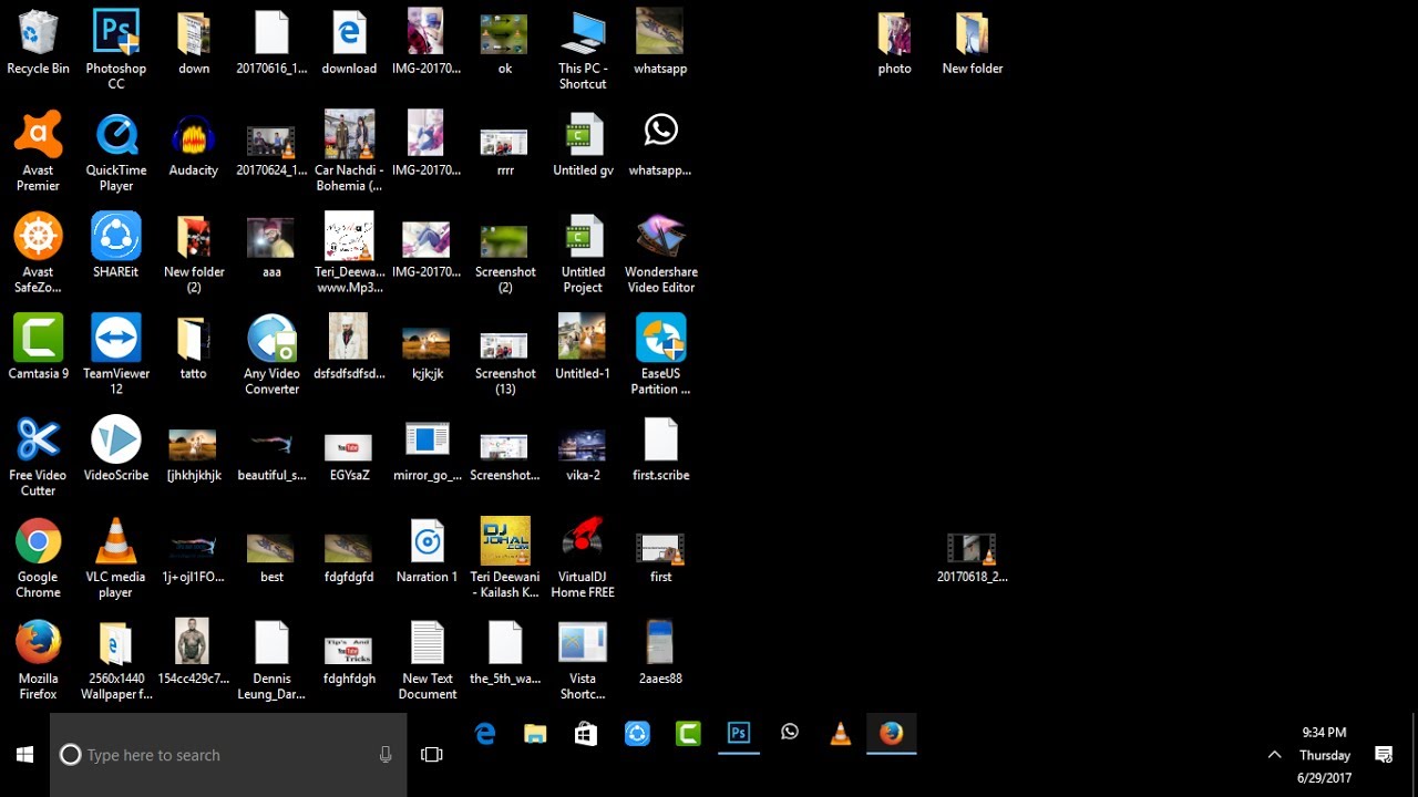 How to fix black desktop background in Windows 7, 8,  & 10 - YouTube