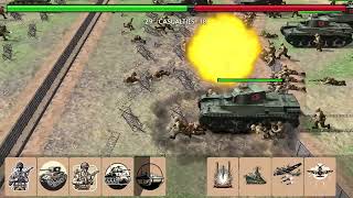 Trench Warfare WW2 Strategy — Gameplay (Android / iOS) screenshot 2