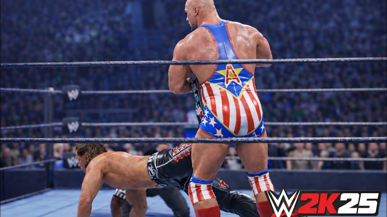 Kurt Angle vs Shawn Michaels – WrestleMania 21 | WWE 2K25