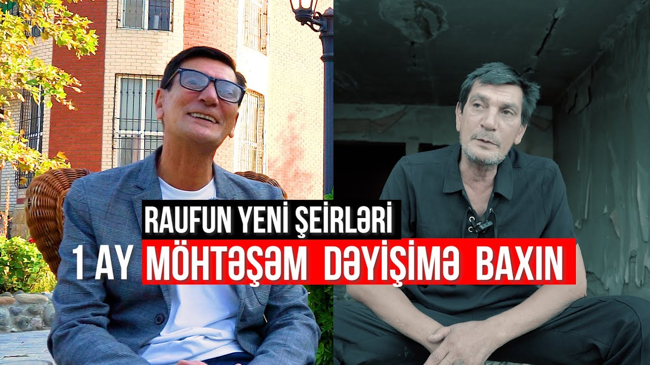 Hər kəsin sevimli şairinə çevrilən Rauf ilə yenidən görüşdük - Gözəl şeirlər dedi