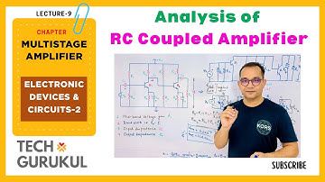 Analysis of RC Coupled Amplifier | EDC-2 | Tech Gurukul by Dinesh Arya