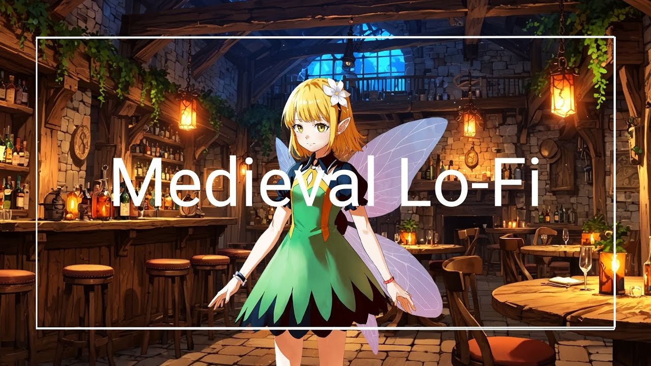 Magical Fantasy Lo-Fi Music 🧚🏼‍♀️ Enchanted Tavern Ambience ✨
