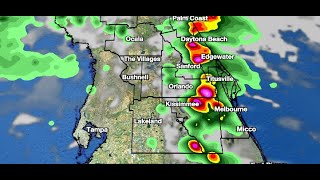WATCH LIVE: Severe Weather Threat Moving Through Florida (Hail, Wind, Brief Tornado Possible)