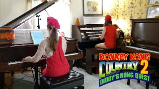 Hot Head Bop ~ Donkey Kong Country 2 - Piano and Organ by Kara Comparetto 10,943 views 5 months ago 4 minutes, 1 second