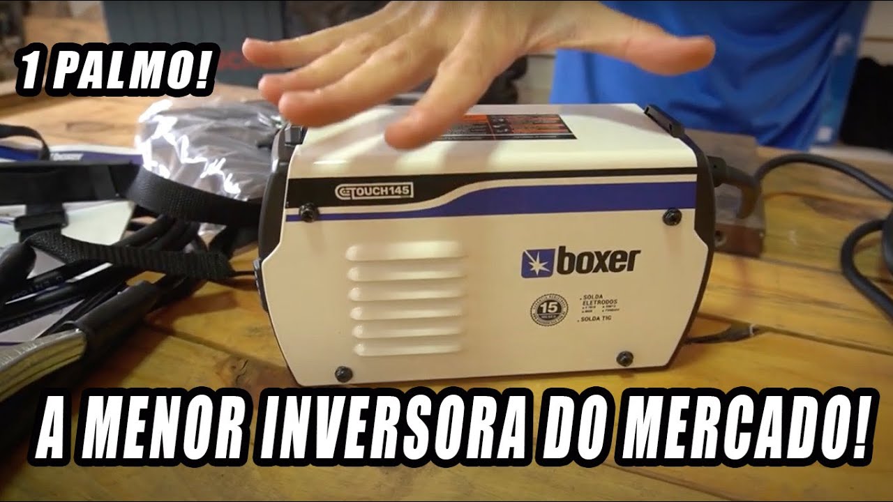 Inversora de Solda Touch 145 Boxer
