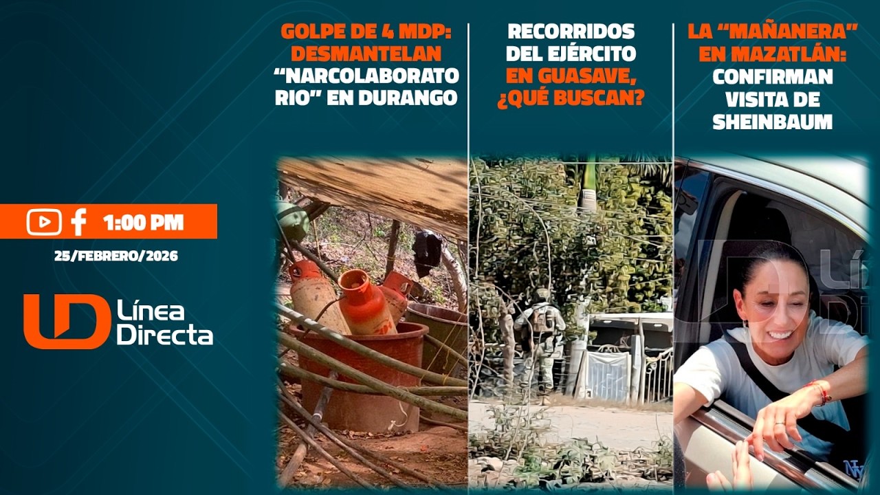 Golpe de 4 mil mdp: desmantelan “narcolaboratorio” en Durango